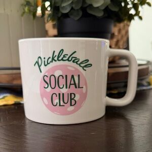 Pickleball Social Club White Mug
